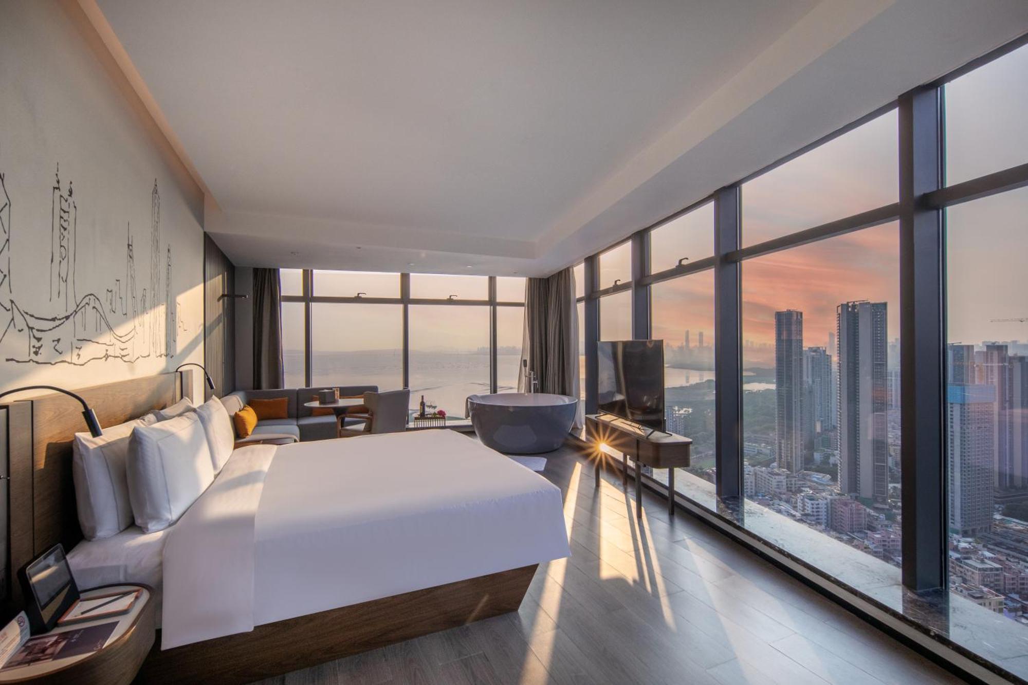 Hotel Urcove By Hyatt Shenzhen Futian Port Exterior foto