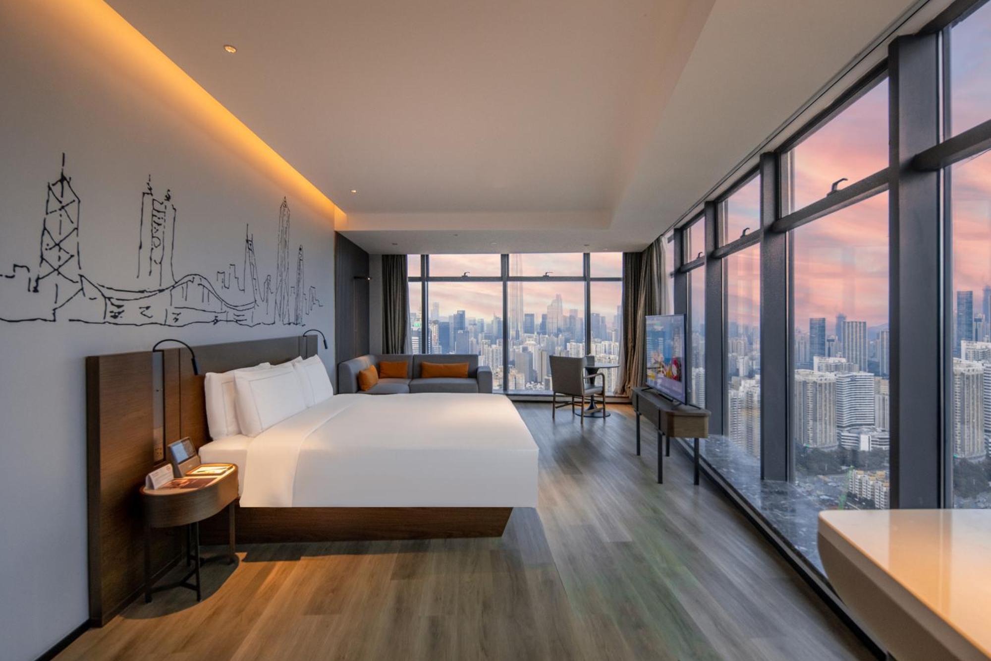Hotel Urcove By Hyatt Shenzhen Futian Port Exterior foto